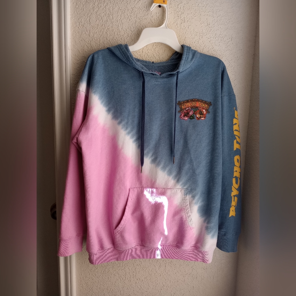 Men's blue and pink psycho tuna sweatshirt size M